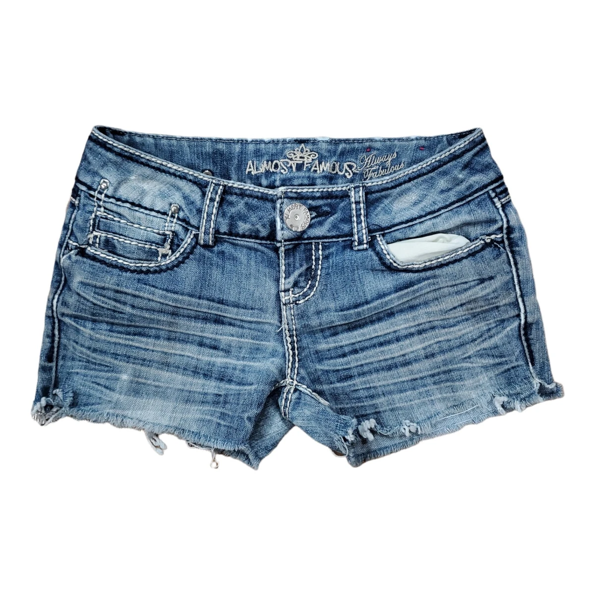 Almost famous jean hot sale shorts