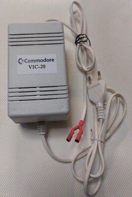 Commodore VIC20 VC20 Power Supply silver label with over voltage HQ on board NEW