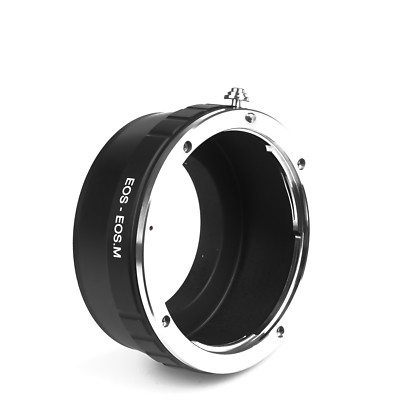 Hersmay EF-EOS M - Adattatore Per Obiettivo Automatico Elettronico Per Obiettivo Canon EF EF-S Per EOS M EF-M Mount Mirrorless Corpo Fotocamera M1 M2 M3 M5 M6 M10 M50 M100 M200, M50 - Foto 2