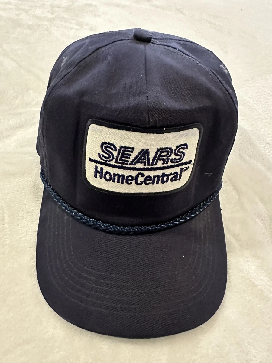 Vtg Sears Home Central Patch Hat Cap Snapback Sears Ad Hard To Find San Sun