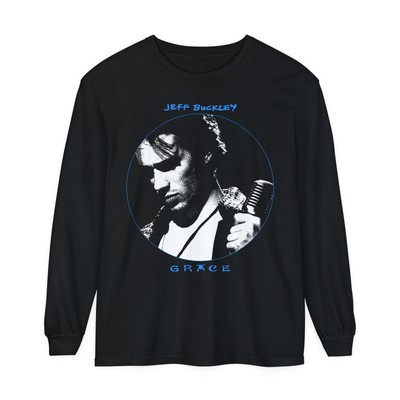 Jeff Buckley ''Grace'' Garment-Dyed Long Sleeve T-Shirt