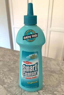 Vintage 1994 Dow Smart Scrub Baking Soda Cleanser 20 oz 75% Full