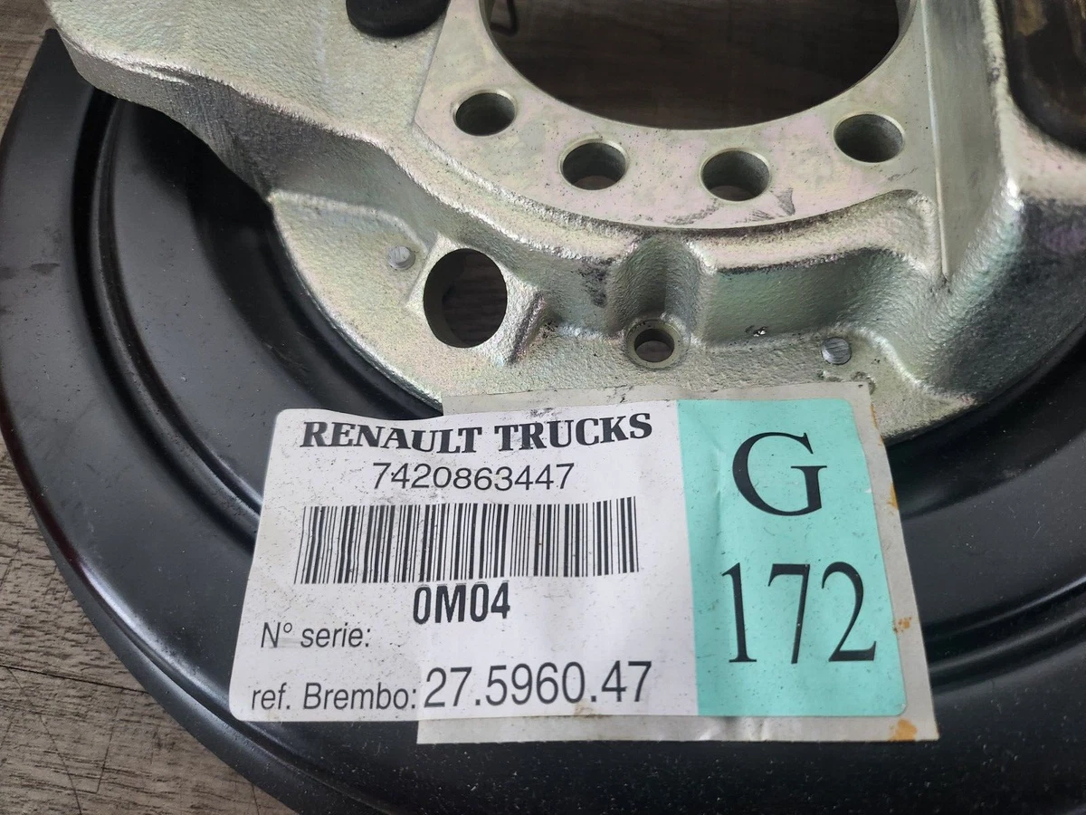 RENAULT 7420863447 BRAKE HOLDER PAIR BREMBO 727922051 GENUINE NEW  