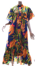 FARM RIO Banana Forest Midi Chemise Dress Size XS NWT (oversize fit)
