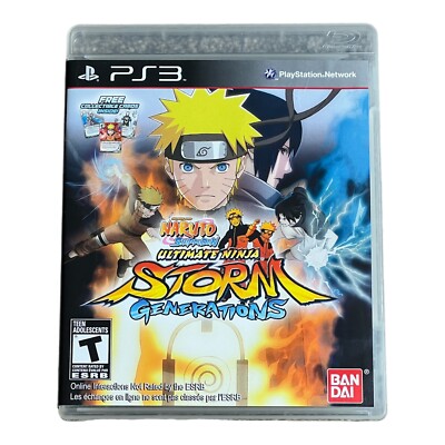Naruto Shippuden: Ultimate Ninja Storm Generations (PlayStation 3) PS3 Complete