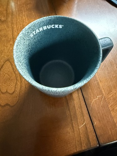 Tazza da tè caffè Starbucks 2021 blu acqua verde ombretto maculato 14 oz - Foto 2 di 3