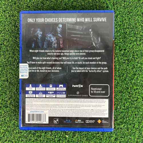 Until Dawn - Sony PlayStation 4 - PAL - AUS - PS4 - Rated 18+ Brand new Sealed - Picture 2 of 4