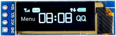 0.91'' IIC I2C Serial OLED LCD Display SSD1306 128x32 3.3V/5V AVR PIC for STM32