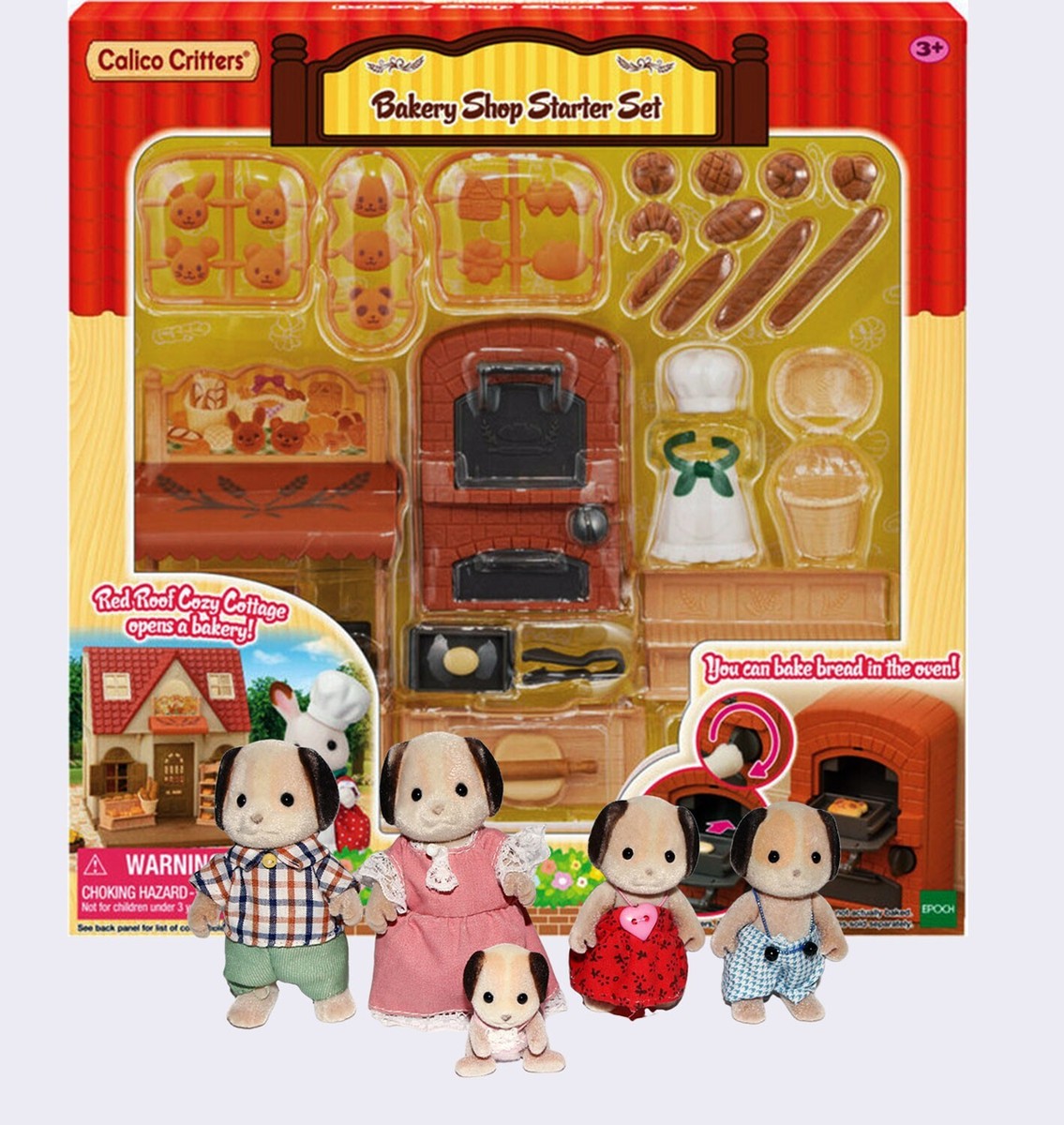 Sylvanian Families Calico Critters Bakery Shop Starter Set
