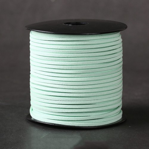 4.5meters / 90meters 2.7mm Flach Wildlederimitat Kordel String Gewinde Seil - Bild 26 von 30