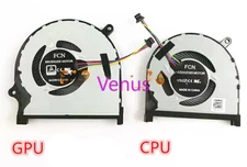 Laptop CPU GPU Cooling Fan for DELL 7000 insprion15-7590 7591 P83F 0MPHWF 0861FC