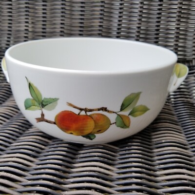 Vitage 1986 Royal Worcester Evesham Vale Porcelain Bowl 32oz 1 QT