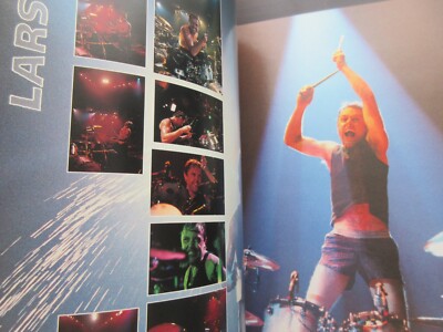 メタリカ　LLICA 96-97-98　ツアーパンフレット　武道館 Metallica Poor Retouring 1996 97 98 Tour Book Program Japan Ticket