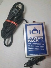 Vtg Strombecker Power Pack Slot Toy Race Car Transformer 9703-G, 2 Terminals