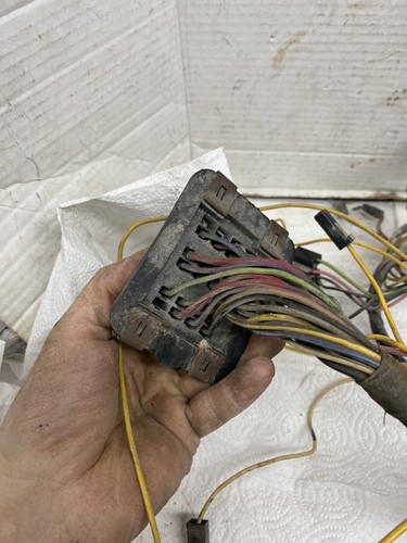1969 MOPAR DASH BULKHEAD WIRING HARNESS CLUSTER ROAD RUNNER CORONET R/T GTX - Picture 12 of 24