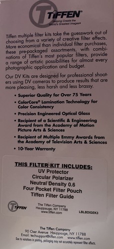 Tiffen 55mm Digital Essentials Filter Kit - Picture 6 of 6