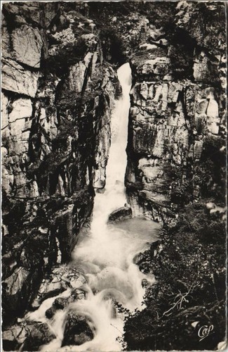 CPA LA BERARDE Cascade des
