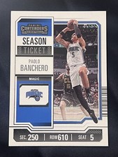 2023-24 Panini Contenders - Season Ticket #23  Paolo Banchero Orlando Magic NM
