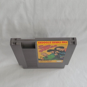 The Three Stooges Nintendo NES Authentic Tested And Working Cartridge Only
