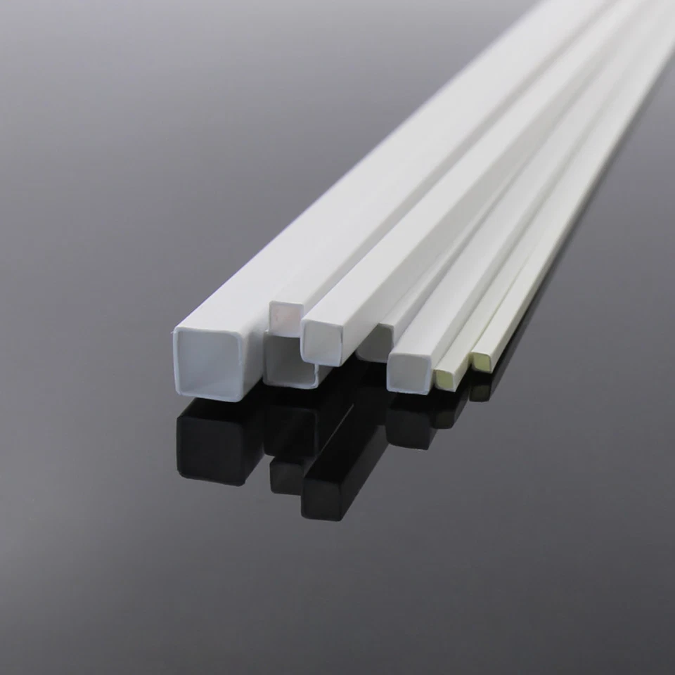 ABS02 36pcs Styrene ABS Square Tube Square Pipe Sections 500mm Architectural - Image 4 of 4