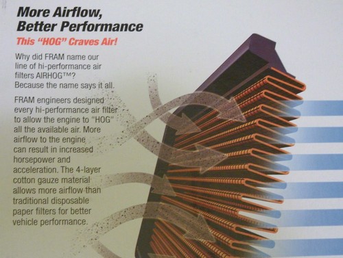 Fram PRA324A High Performance Air Hog Filter - Washable Reusable READY TO SHIP!! - Picture 4 of 4