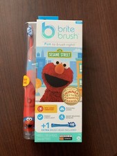 Toothbrush, Electric Toothbrush, BriteBrush Sesame Street Elmo Interactive NEW