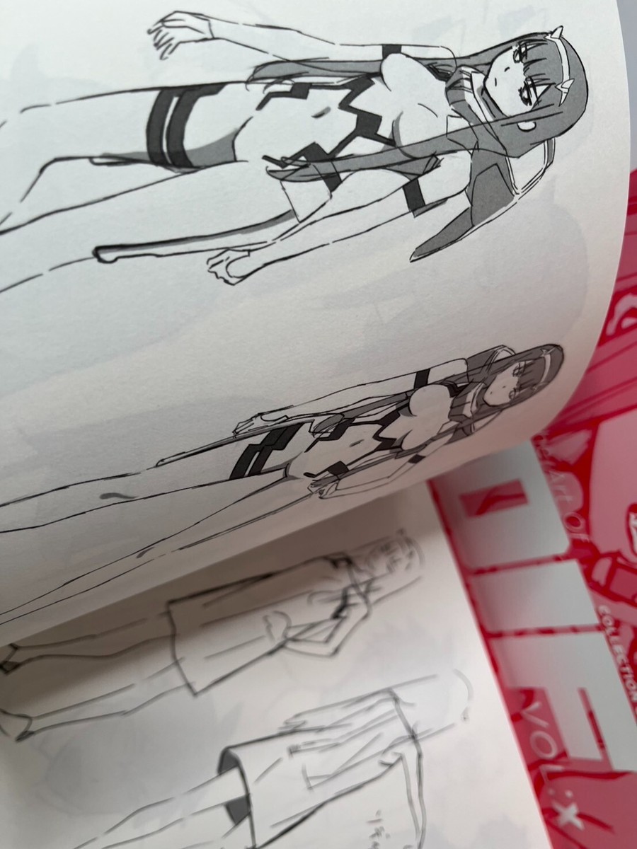 The Art Of DIF vol XX & X art book set darling in the franxx