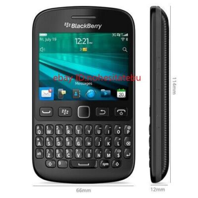 Unlocked BlackBerry 9720 3G WIFI 5MP Camera FM Radio GPS Black