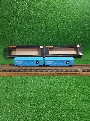 (2) Pemco HO The Rock 50' Double Door Box Car ROCK 50699 Item 3400-039