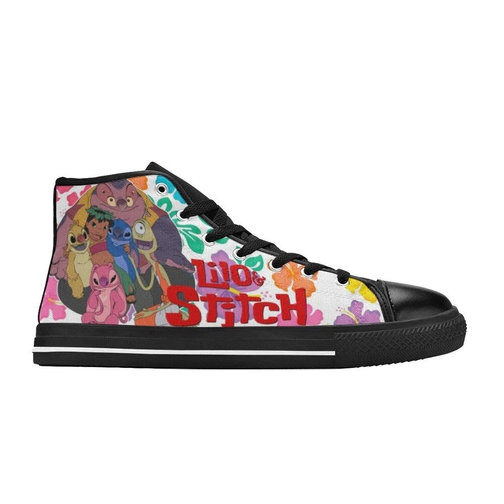 Lilo And Stitch High Top Shoes Sneakers