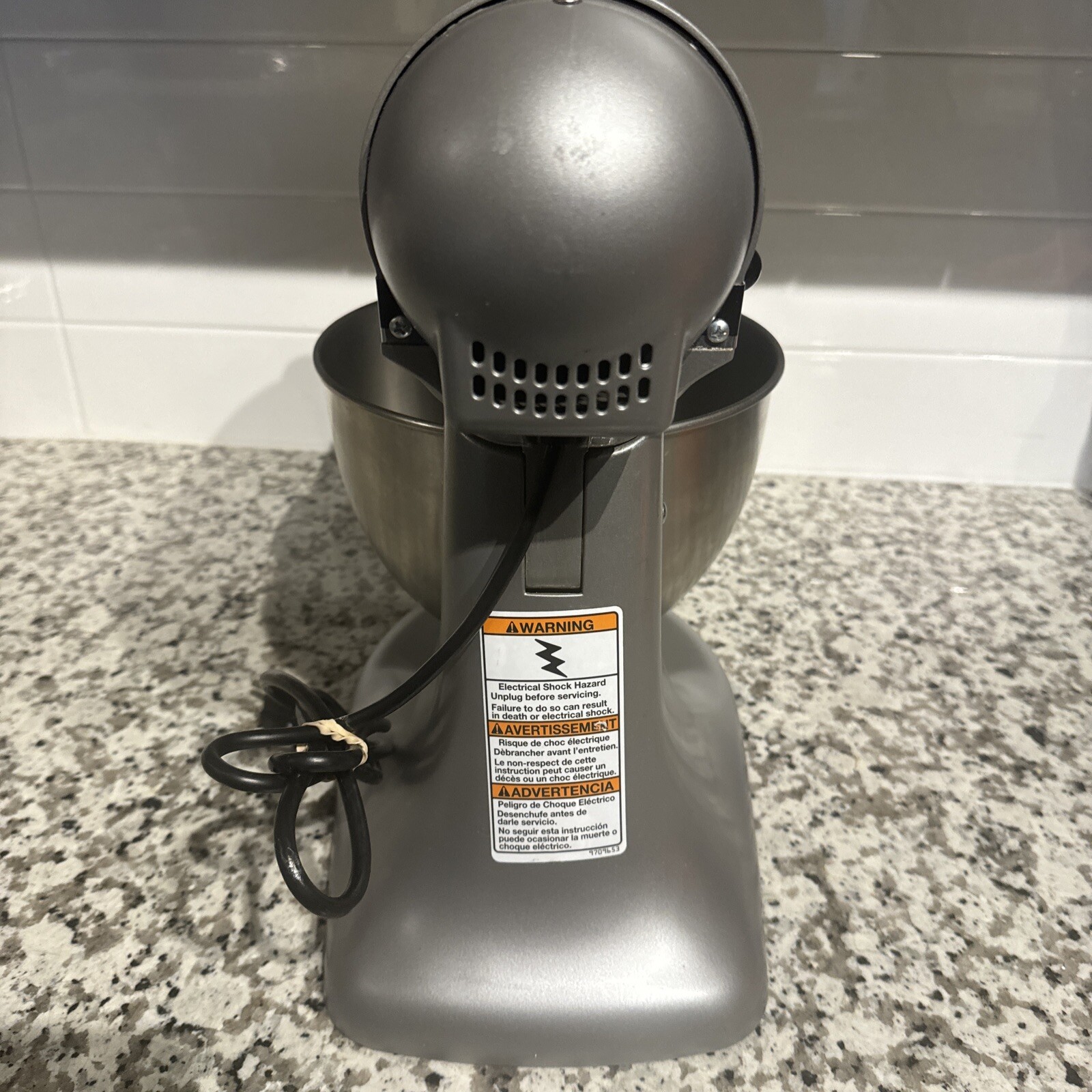 KitchenAid KSM75SL Classic Plus Series 4.5 Quart TiltHead Stand Mixer