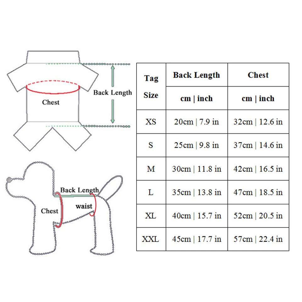 Small Pet Dog Warm Fleece Vest Clothes Coat Puppy Plush Shirt Sweater Apparel⇓ - Image 3 of 4