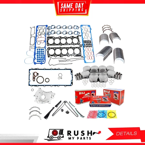 03-04 Master Engine Rebuild Kit For Ford E-350 6.8L V10 SOHC 20v DNJ EK4184M