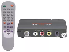 Universal Aanalog TV Tuner Box RF To RCA Video Converter For PAL NTSC System