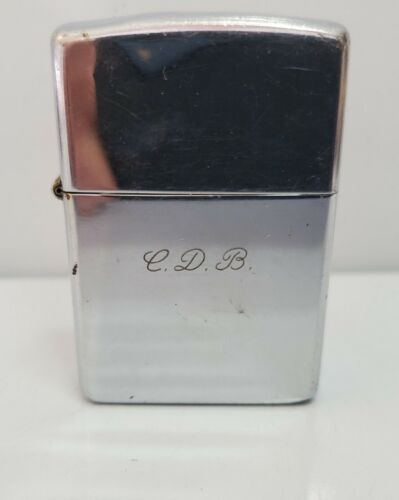 Vintage Working 1991 PIPE ZIPPO Silver Tone Lighter / zippo REBUILD 4366.33 - Zdjęcie 1 z 6