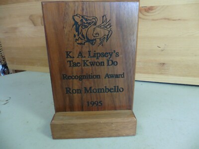 Award Ron Mombello  Movies trophy Hollywood squard I love lucy writer Wood 1995