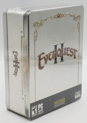 EverQuest 2 - Collectors Edition - Metal Tin Box PC DVD-ROM eingeschweißt SEALED