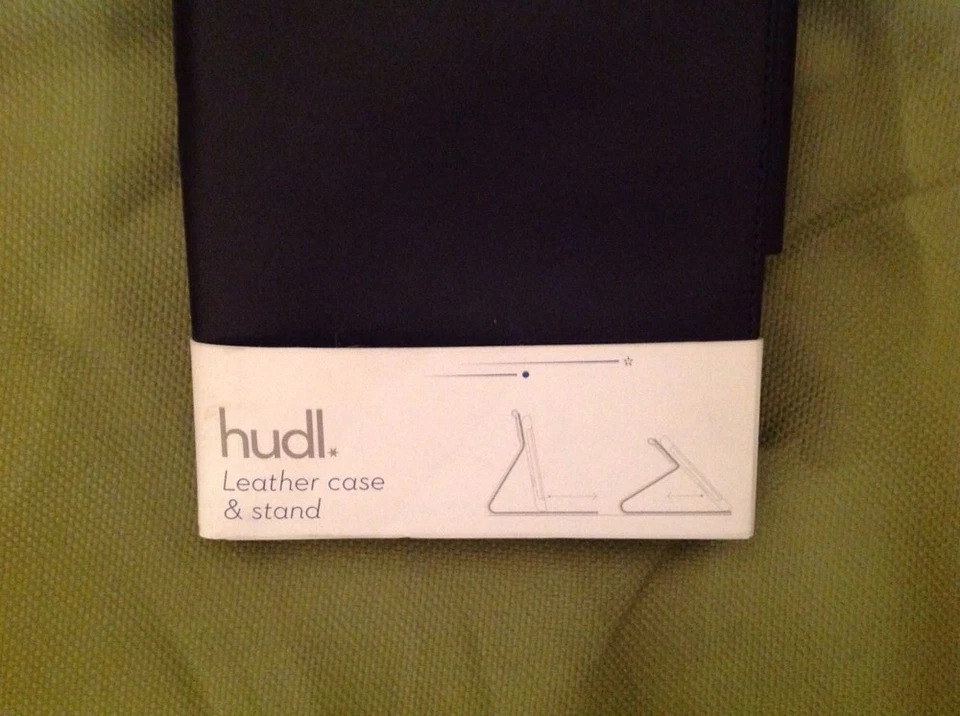 black leather hudl case with stand brand new  - Image 2 of 4