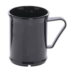 Cambro Camwear 9.6 oz Black Polycarbonate Mug
