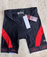 SLS3 Triathlon Shorts Mens - Padded Tri Shorts- 8  Inseam-Quick Dry Size XL