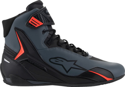 Alpinestars Faster-4 Shoes - Black/Gray/Red