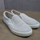 Lauren Ralph Lauren Womens Slip On Sneakers Perforated Mesh Grey Deck Shoes UK 5