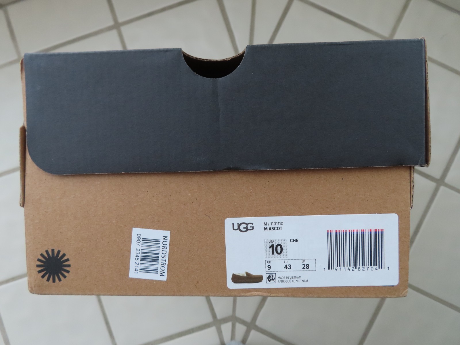 UGG Men's Size 10 Slippers Empty Shoe Storage Box | eBay