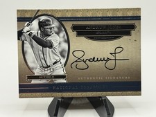 2017 Panini National Treasures Authentic Signatures Andruw Jones Auto /99