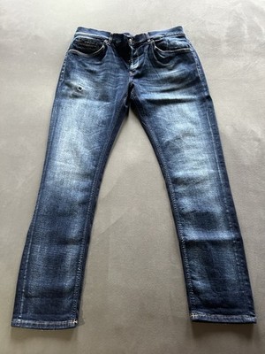 Dondup Herren Jeans George Skinny Fit Blau, Gr. 36, NEU