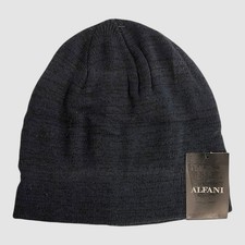 Alfani Men's Blue Space-Dyed Winter Warm Cozy Skull Cap Hat Beanie One Size