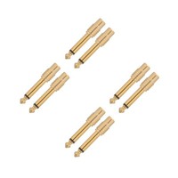8 StüCk Stereo-Audioadapter; 6,5-Mm-Klinkenstecker Auf 3,5-Mm-Klinkenbuchse,