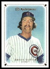 Bruce Sutter 2007 Upper Deck Masterpieces #60 Cubs MLB READ FREE SHIPPING