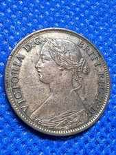 1864 Canada Nova Scotia One Half 1/2 Cent - Queen Victoria #96