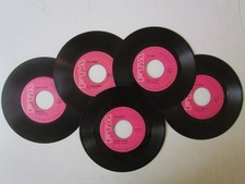 LOS ECOS - CUMBIA PERUANA - LOTE ORIG 5 SINGLES PERU 70'S HEAR ♫